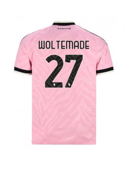 Moški Nogometna dresi replika Juventus Nick Woltemade #27 Gostujoči 2026-27 Kratek rokav Moški Nogometna dresi replika Juventus Nick Woltemade #27 Gostujoči 2026-27 Kratek rokav